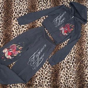 Urban outfitters y2k sweatsuit set